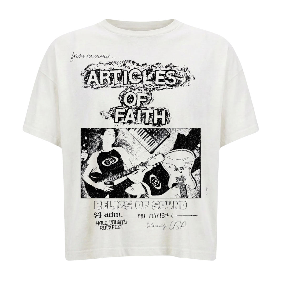Articles Of Faith Tee (White)