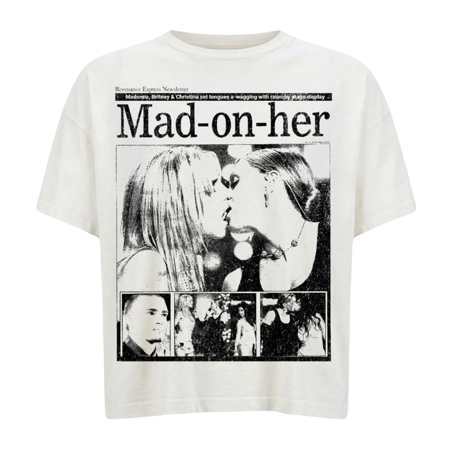 MAD ON HER TEE